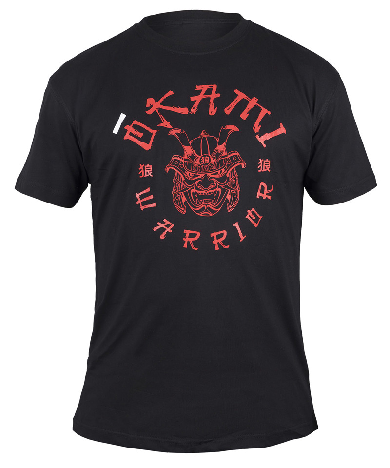 Okami warrior Tshirt - black